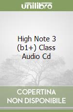 High Note 3 (b1+) Class Audio Cd libro