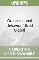 Organizational Behavior 18/ed Global libro