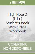 High Note 3 (b1+) Student's Book With Online Workbook libro