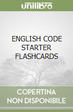 ENGLISH CODE STARTER FLASHCARDS