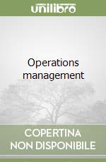 Operations management