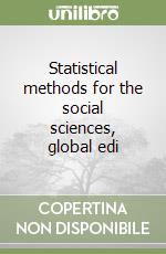 Statistical methods for the social sciences, global edi