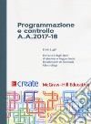 Programmazione e controllo A. A. 2017-18  libro