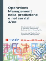 Operations management nella produzione e nei servizi. Università degli Studi di Torino libro