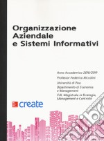 Organizzazione aziendale e sistemi informativi libro