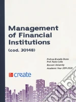 Management of financial institutions