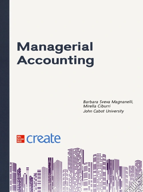 Managerial accounting. Basics of cost analysis