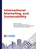 International marketing and sustainability libro