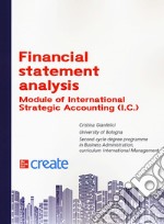 Financial statement analysis and evaluation libro