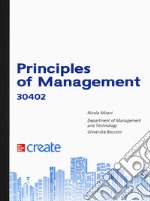 Corso di principles of management libro