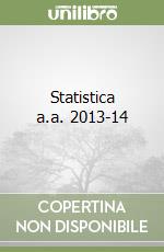 Statistica a.a. 2013-14