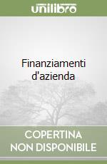 Finanziamenti d'azienda libro