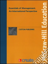 Essentials of management. An international perspective libro