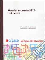 Analisi e contabilità dei costi libro