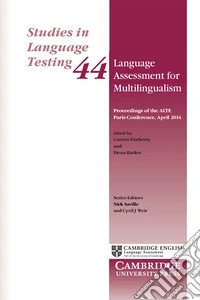 Language Assessment for Multilingualism
