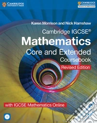 Cambridge IGCSE Mathematics Core and Extended Coursebook wit libro usato