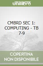 CMBRD SEC 1: COMPUTING - TB 7-9 libro