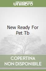 New Ready For Pet Tb libro