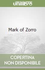 Mark of Zorro libro