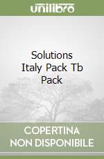 Solutions Italy Pack Tb Pack libro