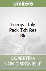 Energy Italy Pack Tch Res Bk libro