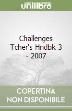 Challenges Tcher's Hndbk 3 - 2007 libro