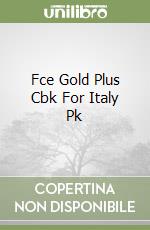 Fce Gold Plus Cbk For Italy Pk libro