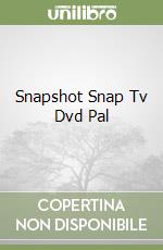 Snapshot Snap Tv Dvd Pal libro