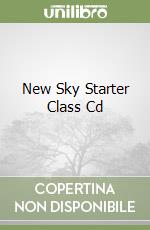 New Sky Starter Class Cd libro