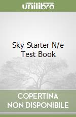 Sky Starter N/e Test Book libro