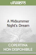 A Midsummer Night`s Dream libro usato