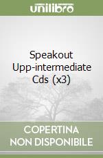 Speakout Upp-intermediate Cds (x3) libro