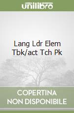 Lang Ldr Elem Tbk/act Tch Pk libro