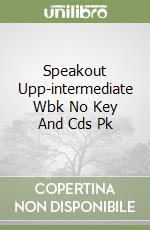 Speakout Upp-intermediate Wbk No Key And Cds Pk libro