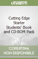 Cutting Edge Starter Students' Book and CD-ROM Pack