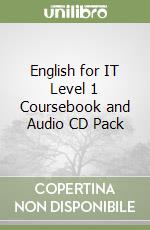 English for IT Level 1 Coursebook and Audio CD Pack libro