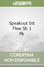 Speakout Int Flexi Sb 1 Pk libro