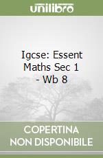 Igcse: Essent Maths Sec 1 - Wb 8