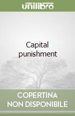 Capital punishment libro