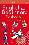 English for beginners flashcards libro