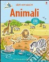 Animali. Con adesivi. Ediz. illustrata libro