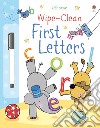 First letters. Wipe-clean. Ediz. a colori. Con penna speciale libro