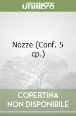 Nozze (Conf. 5 cp.) libro