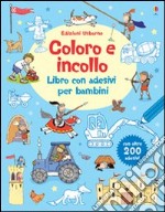 Coloro e incollo. Libro con adesivi per bambini libro