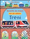 Treni. Scenette da creare con gli adesivi. Ediz. illustrata libro