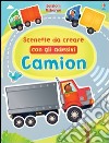 Camion. Scenette da creare con gli adesivi. Ediz. illustrata libro