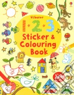 123 sticker and colouring book. Ediz. a colori libro