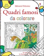 Quadri famosi da colorare. Ediz. illustrata libro