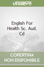 English For Health Sc. Aud. Cd libro