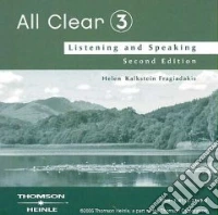 All Clear 3e - Book 3 Student Audio Cd libro